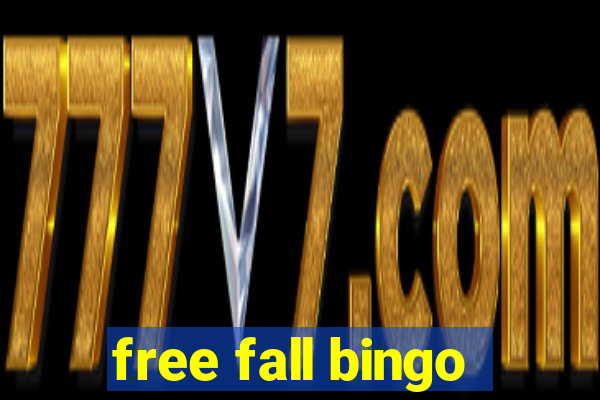 free fall bingo