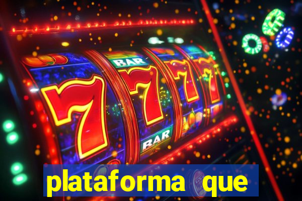 plataforma que ganha bonus