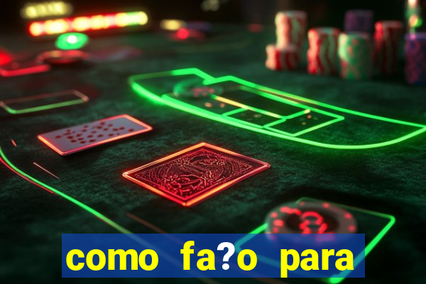 como fa?o para ganhar dinheiro jogando