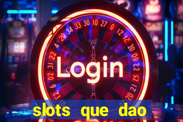 slots que dao bonus no cadastro sem deposito