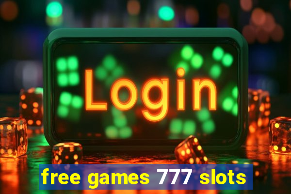 free games 777 slots