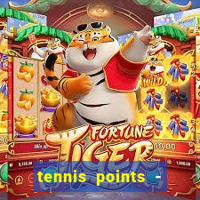 tennis points - big win