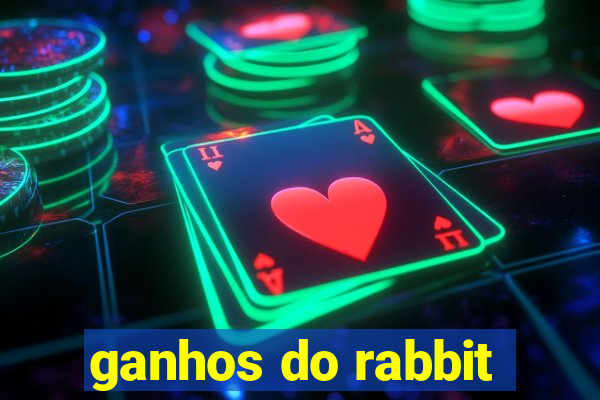 ganhos do rabbit