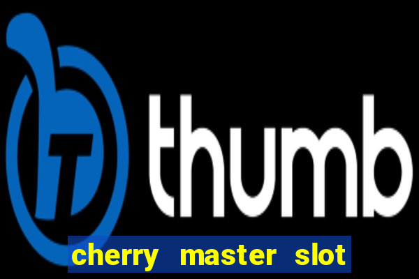 cherry master slot machine for sale