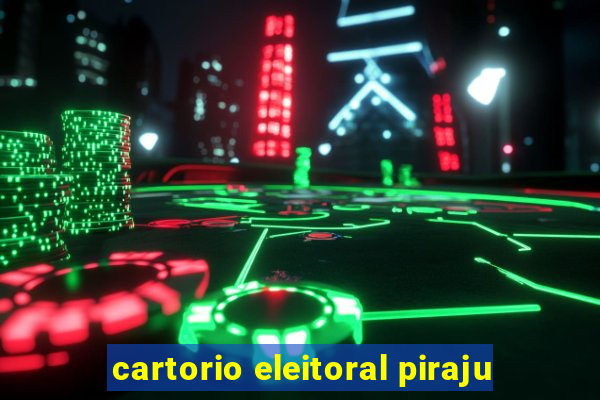 cartorio eleitoral piraju