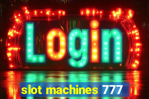 slot machines 777