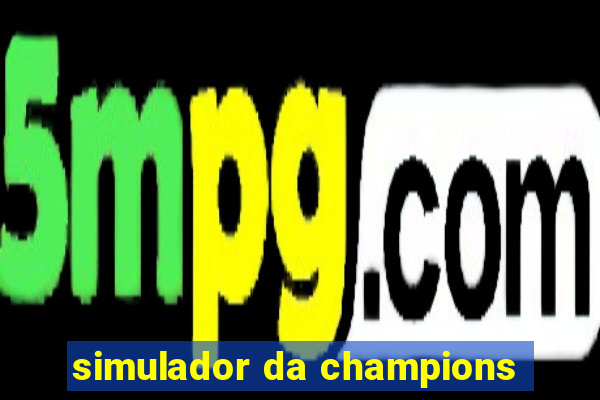 simulador da champions