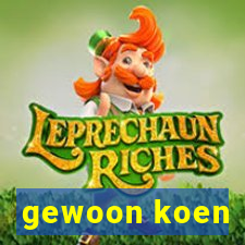 gewoon koen