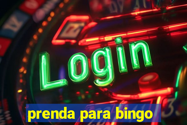 prenda para bingo