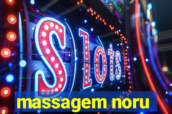 massagem noru