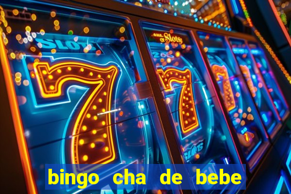 bingo cha de bebe cartelas para imprimir