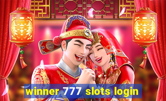 winner 777 slots login