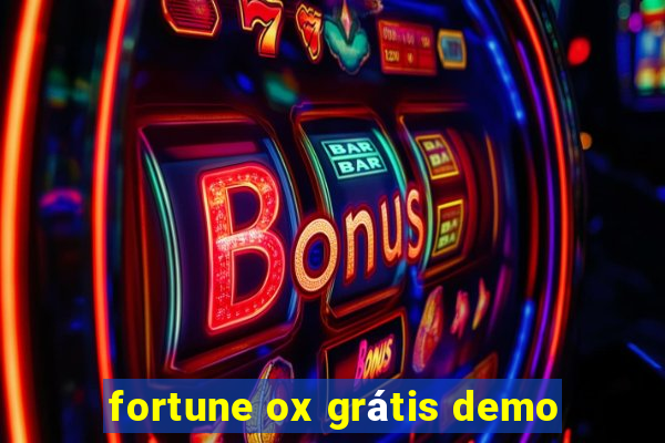 fortune ox grátis demo