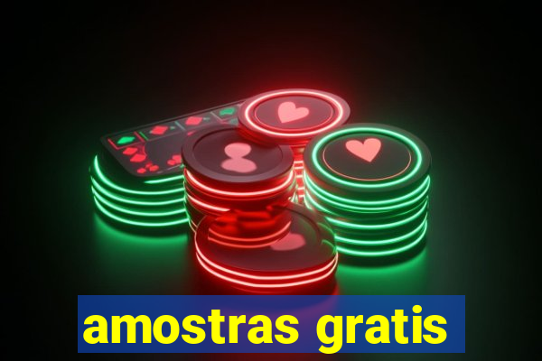 amostras gratis