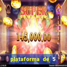 plataforma de 5 reais cassino