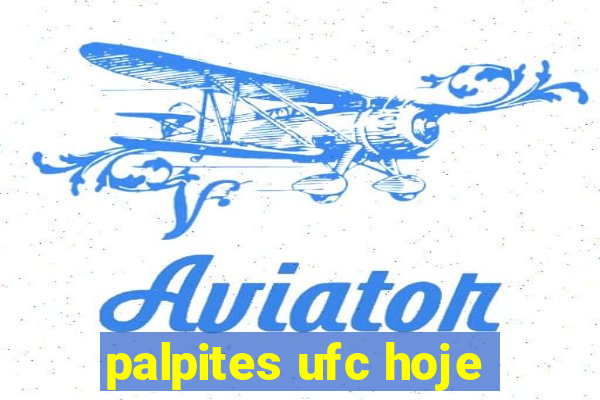 palpites ufc hoje