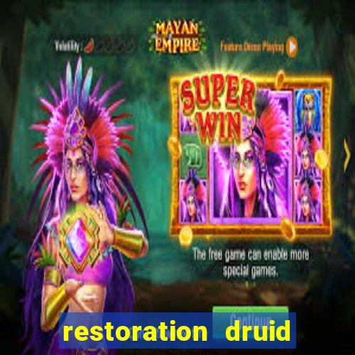 restoration druid best in slot