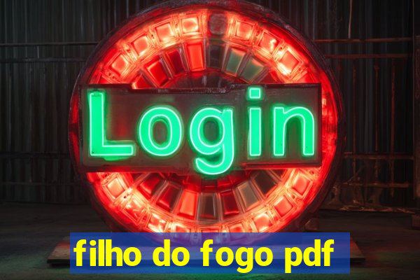 filho do fogo pdf