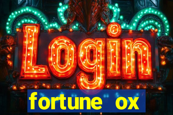 fortune ox plataforma nova