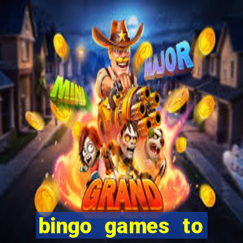 bingo games to play at home