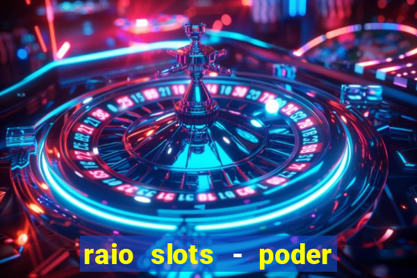 raio slots - poder de zéus