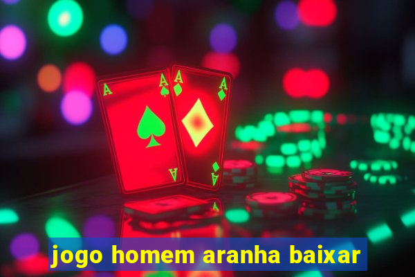 jogo homem aranha baixar