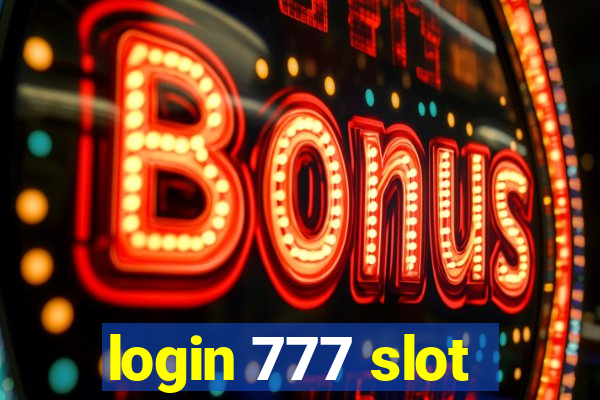 login 777 slot