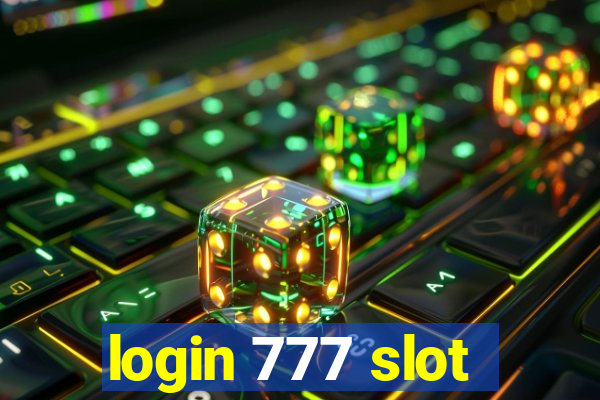 login 777 slot