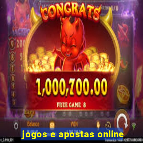 jogos e apostas online