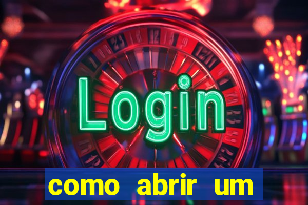 como abrir um casino online