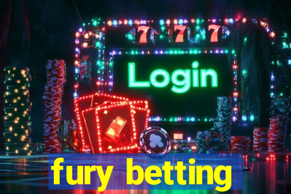 fury betting