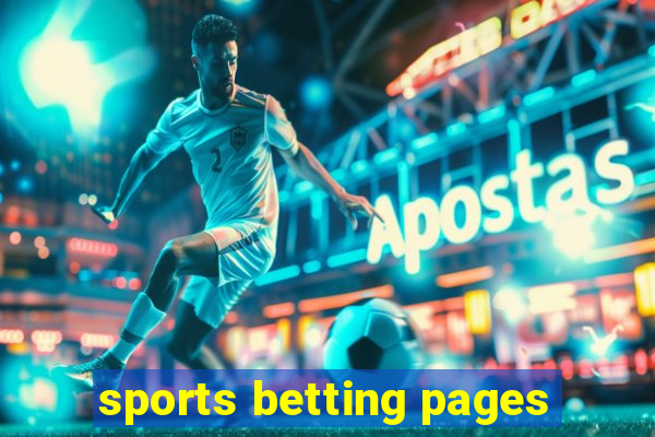 sports betting pages