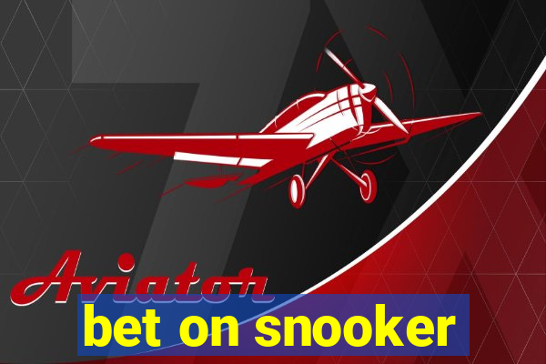 bet on snooker