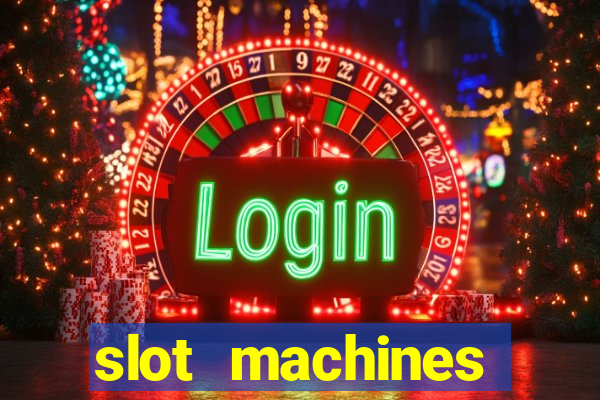 slot machines online gambling