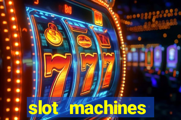 slot machines online gambling