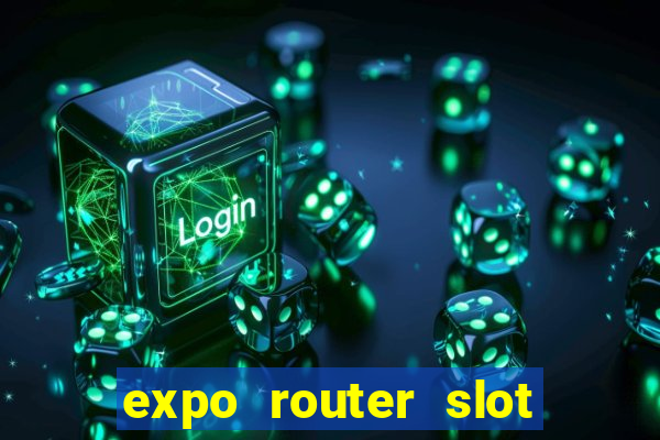 expo router slot vs stack