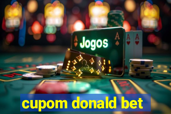 cupom donald bet