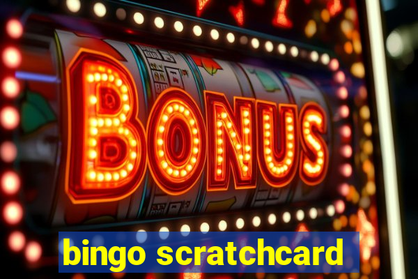 bingo scratchcard