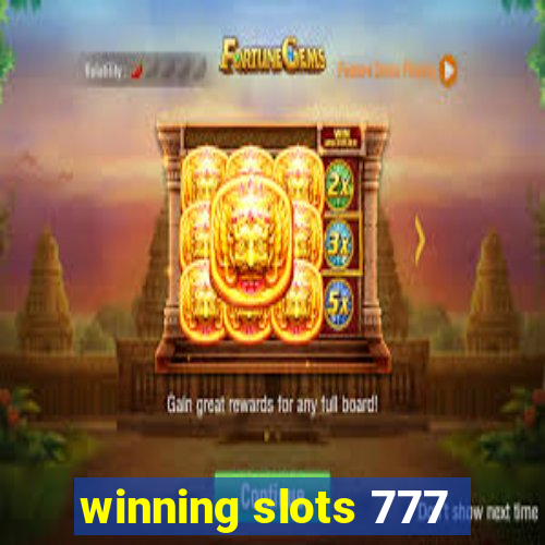 winning slots 777