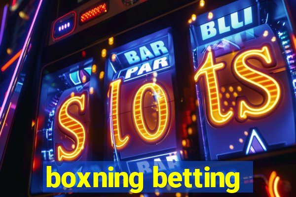 boxning betting