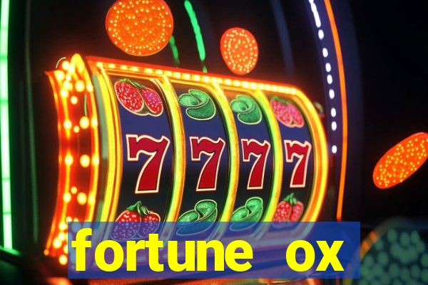 fortune ox horários pagantes