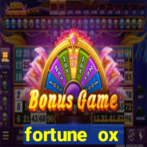 fortune ox horários pagantes