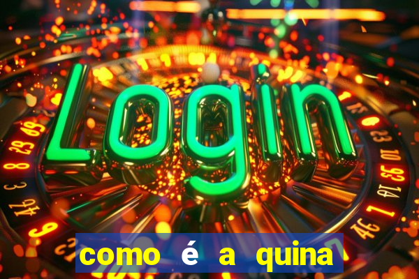 como é a quina do bingo