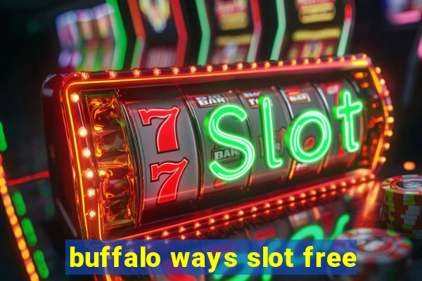 buffalo ways slot free