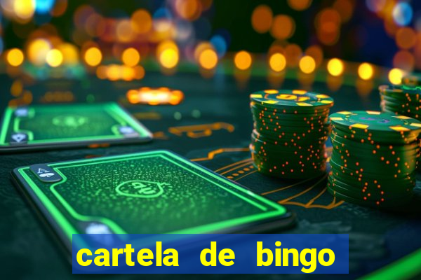 cartela de bingo para imprimir gratis