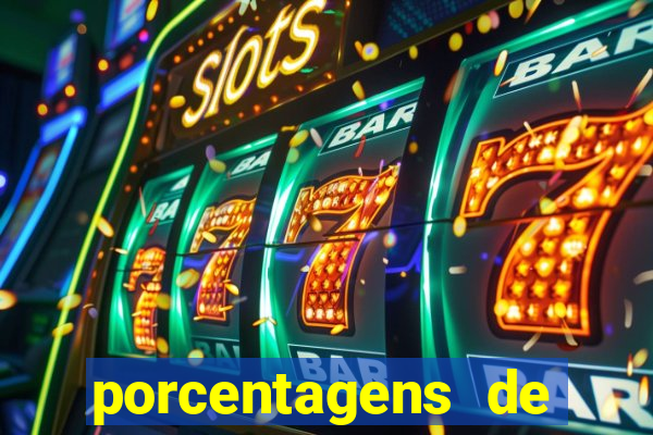 porcentagens de jogos pagantes