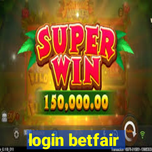 login betfair