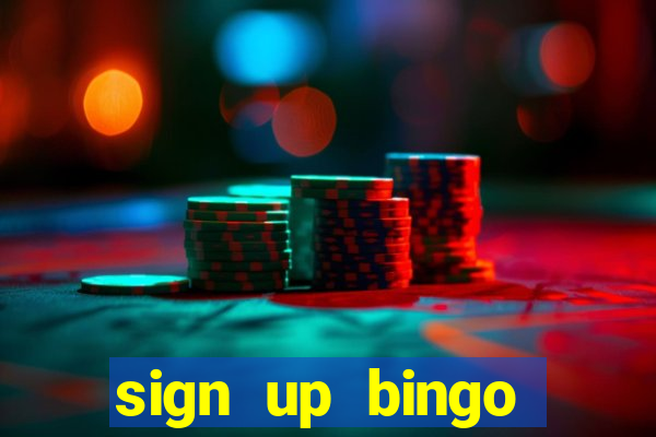 sign up bingo bonus no deposit