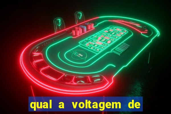 qual a voltagem de santos sp