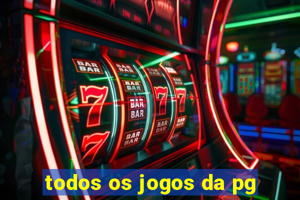 todos os jogos da pg